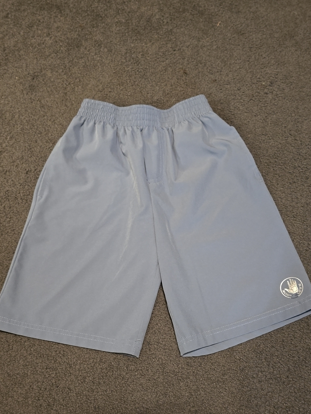Body Glove Light Blue Kids Athletic Shorts